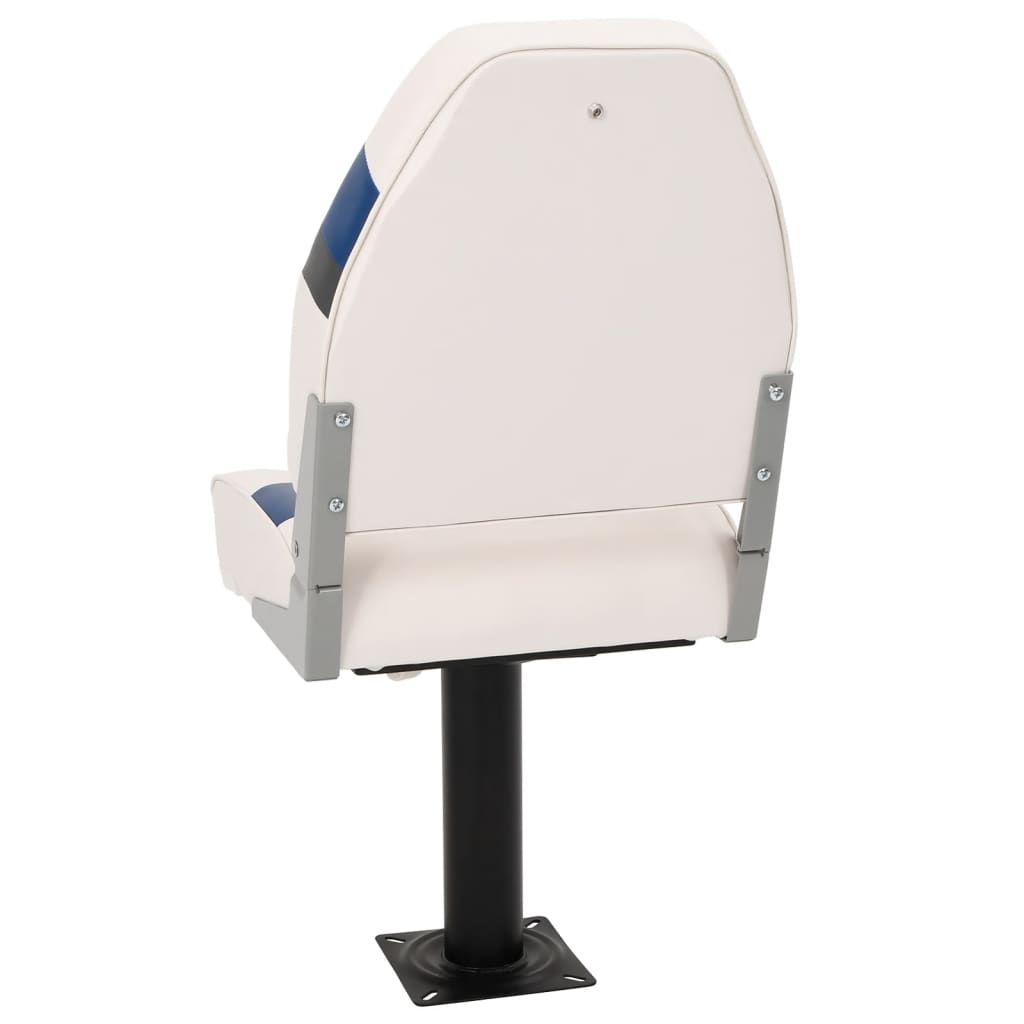 4 Piece Foldable Boat Seat Set High Backrest