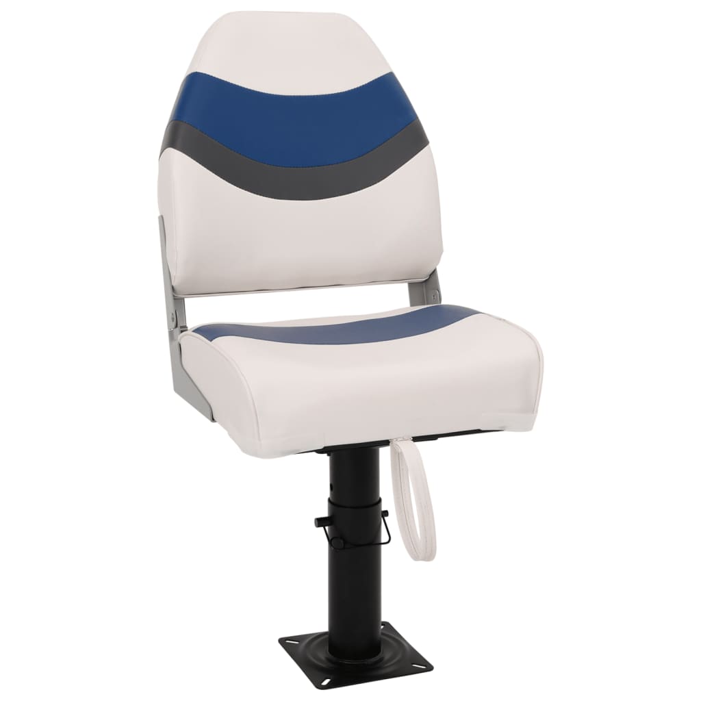 4 Piece Foldable Boat Seat Set High Backrest