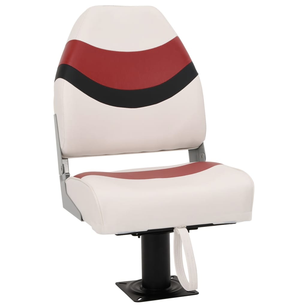 4 Piece Foldable Boat Seat Set High Backrest