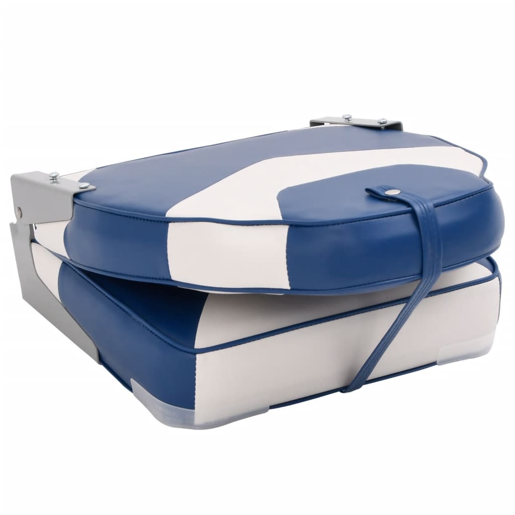 2 Piece Foldable Boat Seat Set High Backrest
