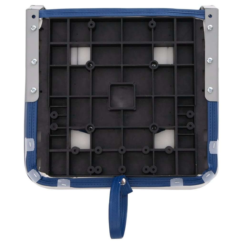 Foldable Boat Seats 2pcs with High Back 39x43x58 cm