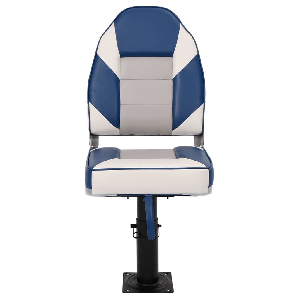 4 Piece Foldable Boat Seat Set High Backrest