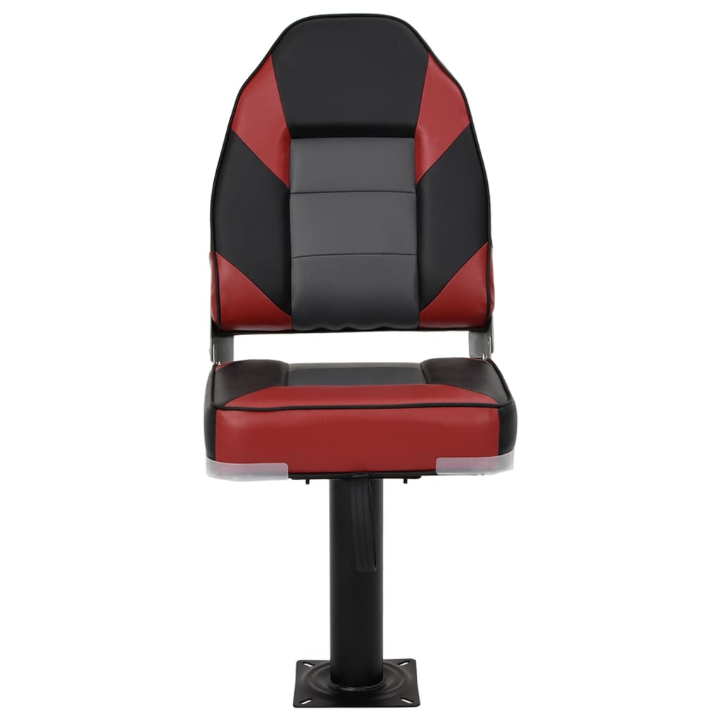 4 Piece Foldable Boat Seat Set High Backrest