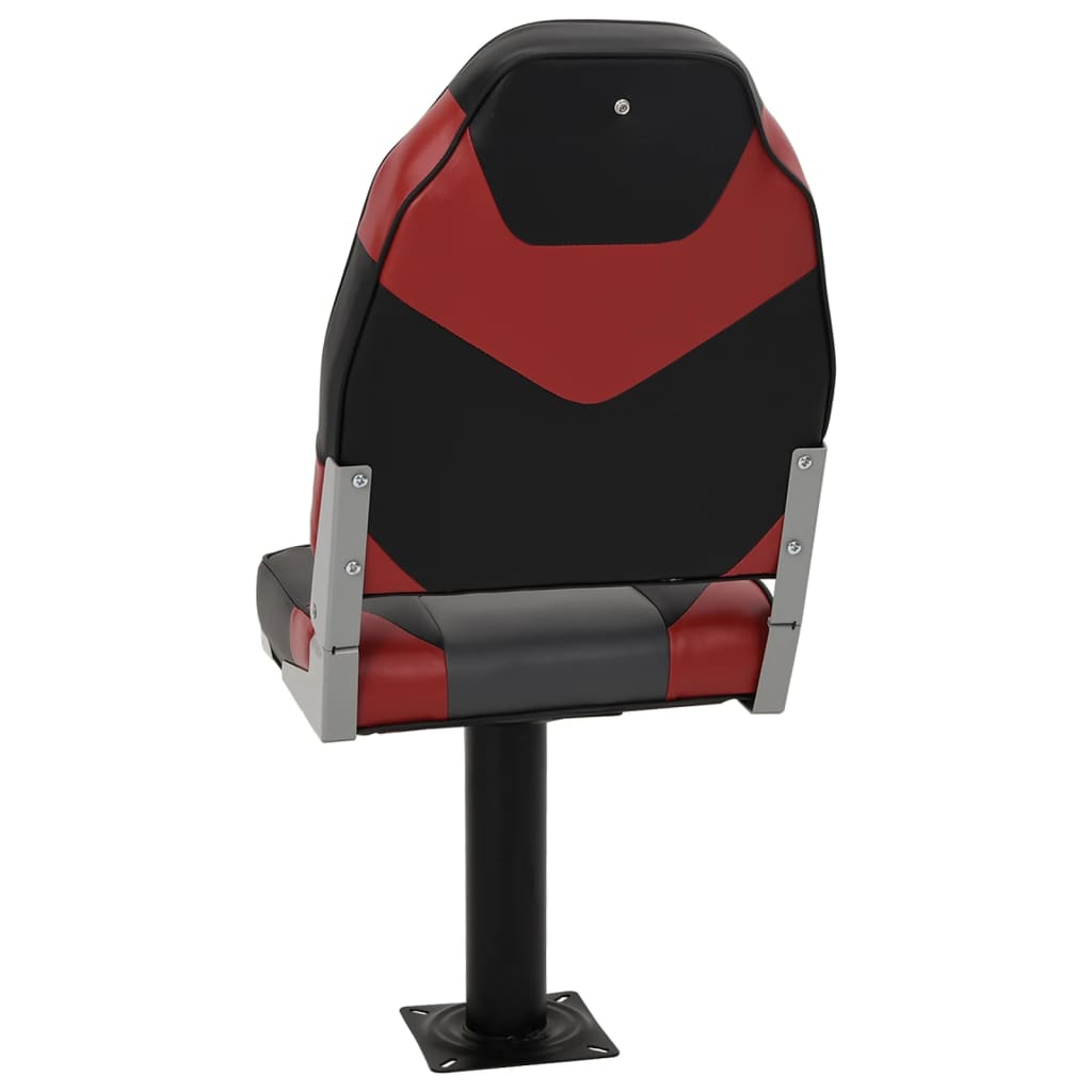 4 Piece Foldable Boat Seat Set High Backrest