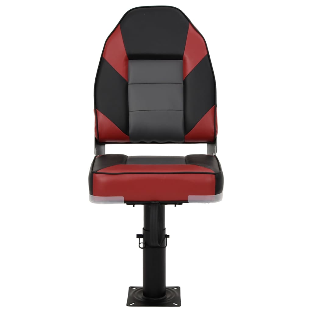 4 Piece Foldable Boat Seat Set High Backrest