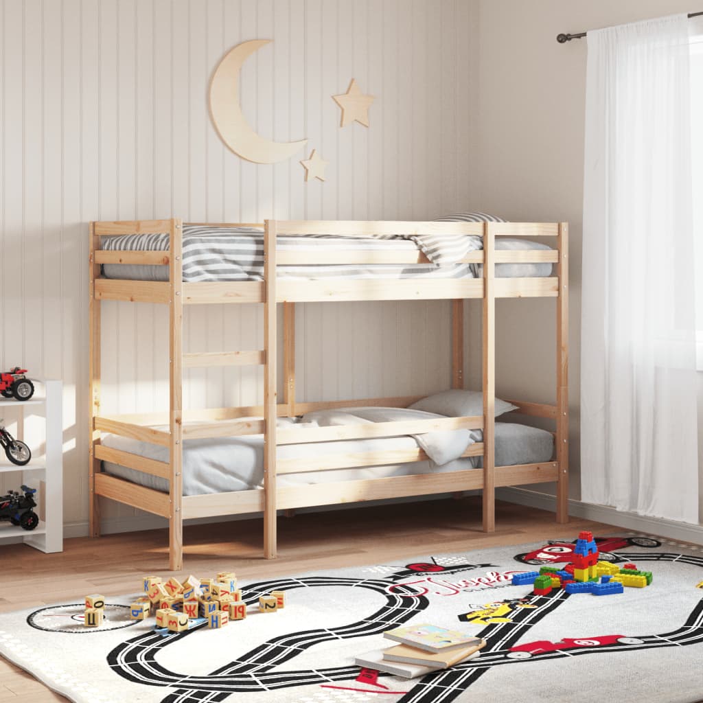 vidaXL Bunk Bed without Mattress 80x200 cm Solid Wood Pine