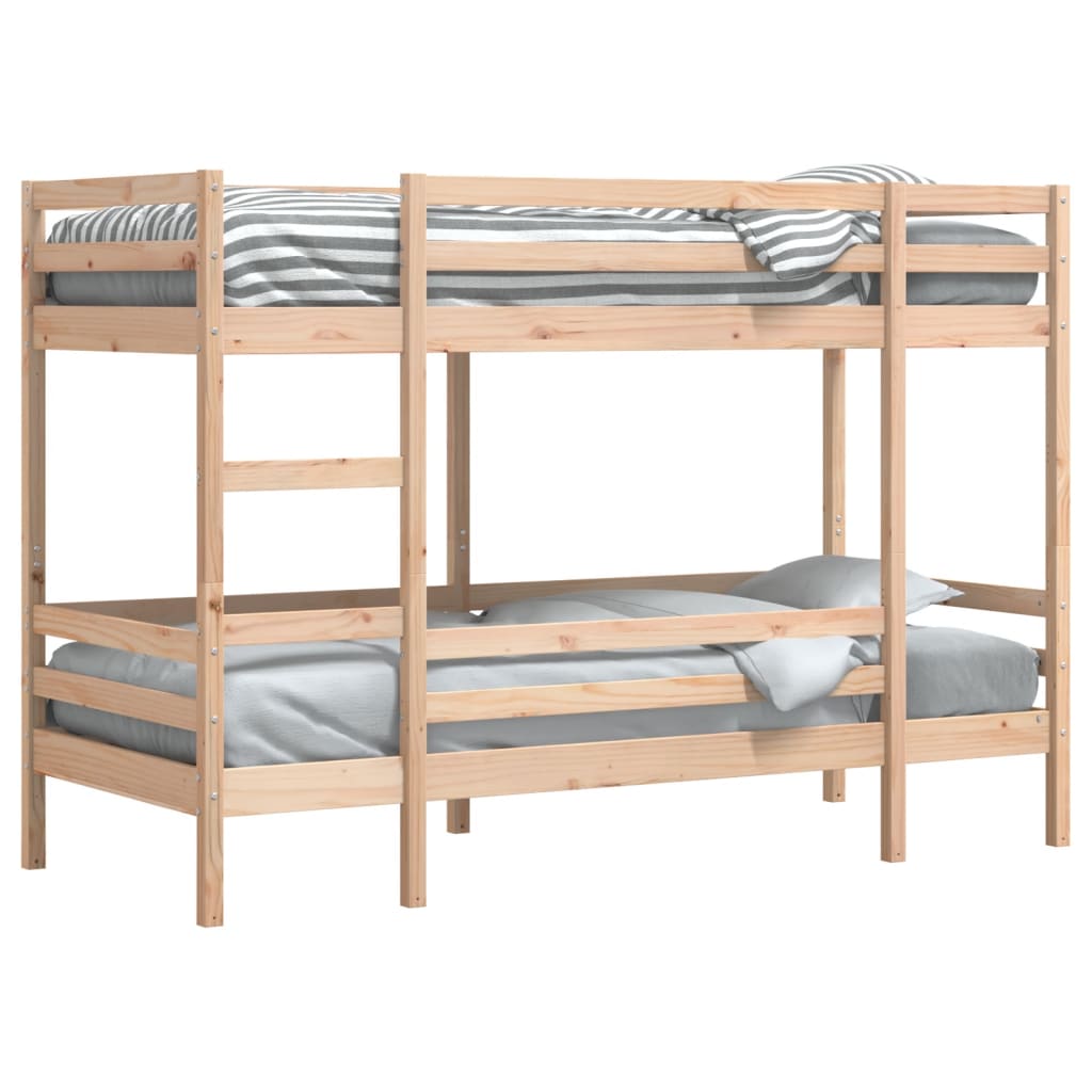 vidaXL Bunk Bed without Mattress 80x200 cm Solid Wood Pine