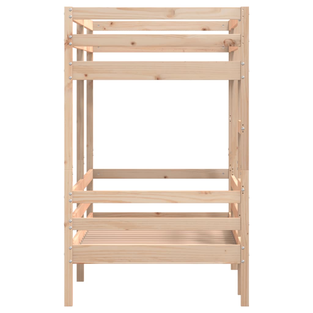 vidaXL Bunk Bed without Mattress 80x200 cm Solid Wood Pine