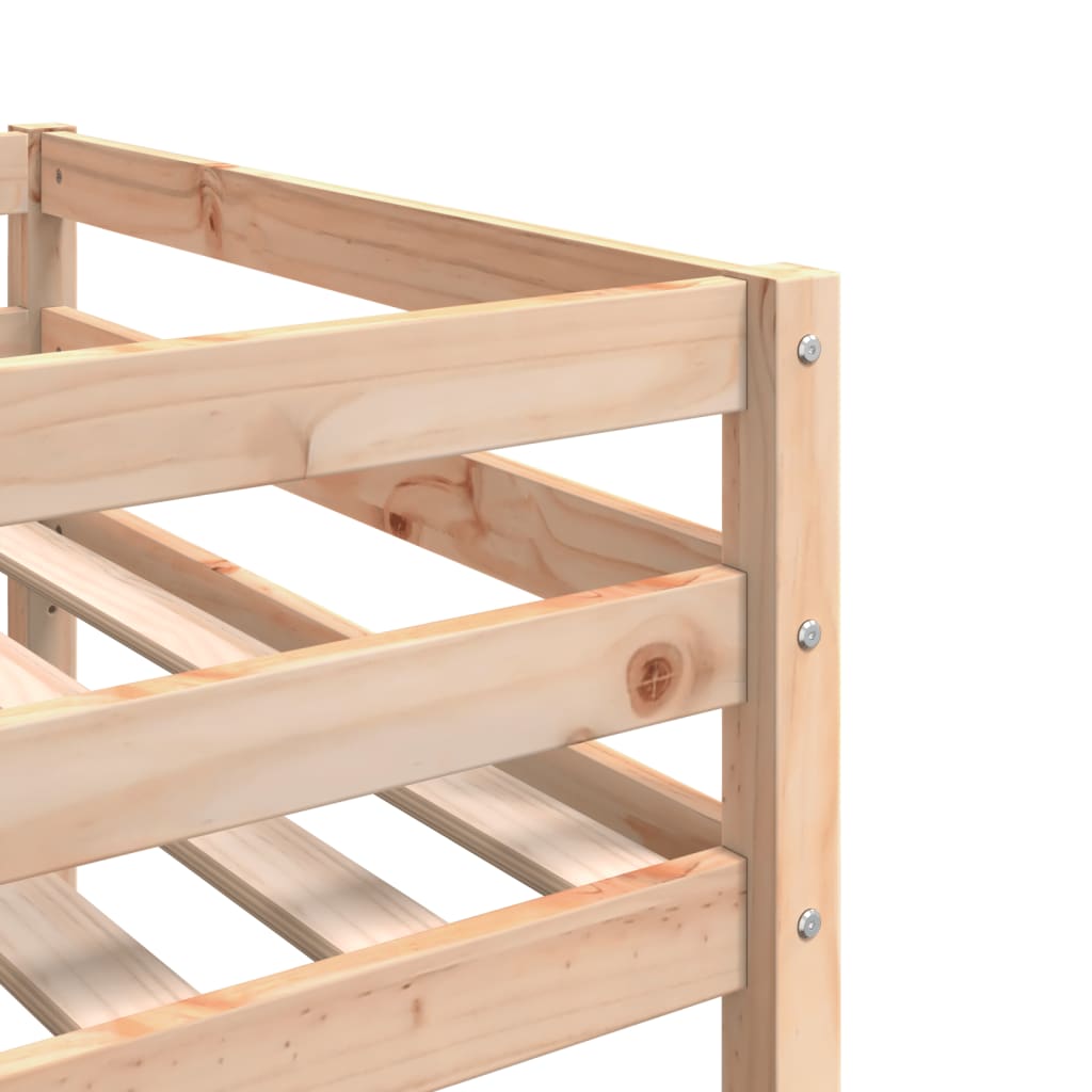 vidaXL Bunk Bed without Mattress 80x200 cm Solid Wood Pine