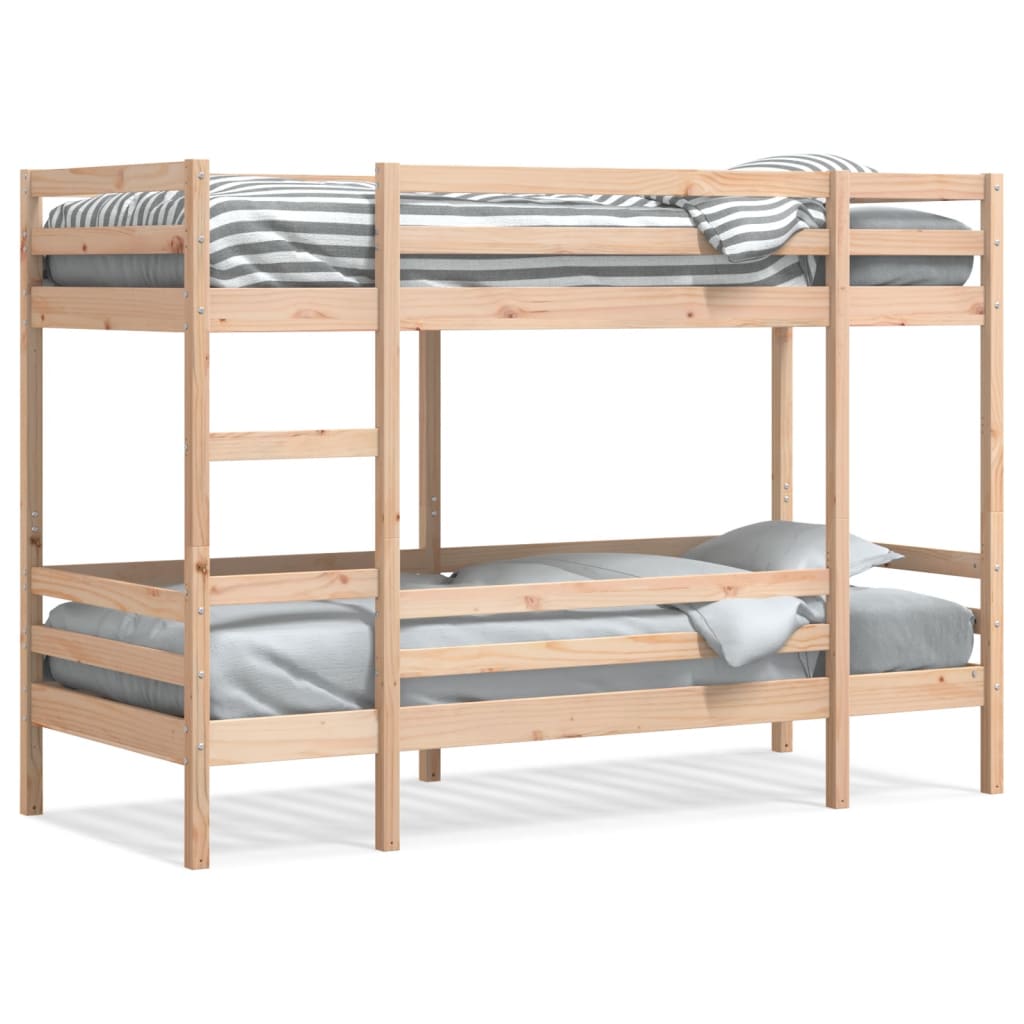 vidaXL Bunk Bed without Mattress 80x200 cm Solid Wood Pine