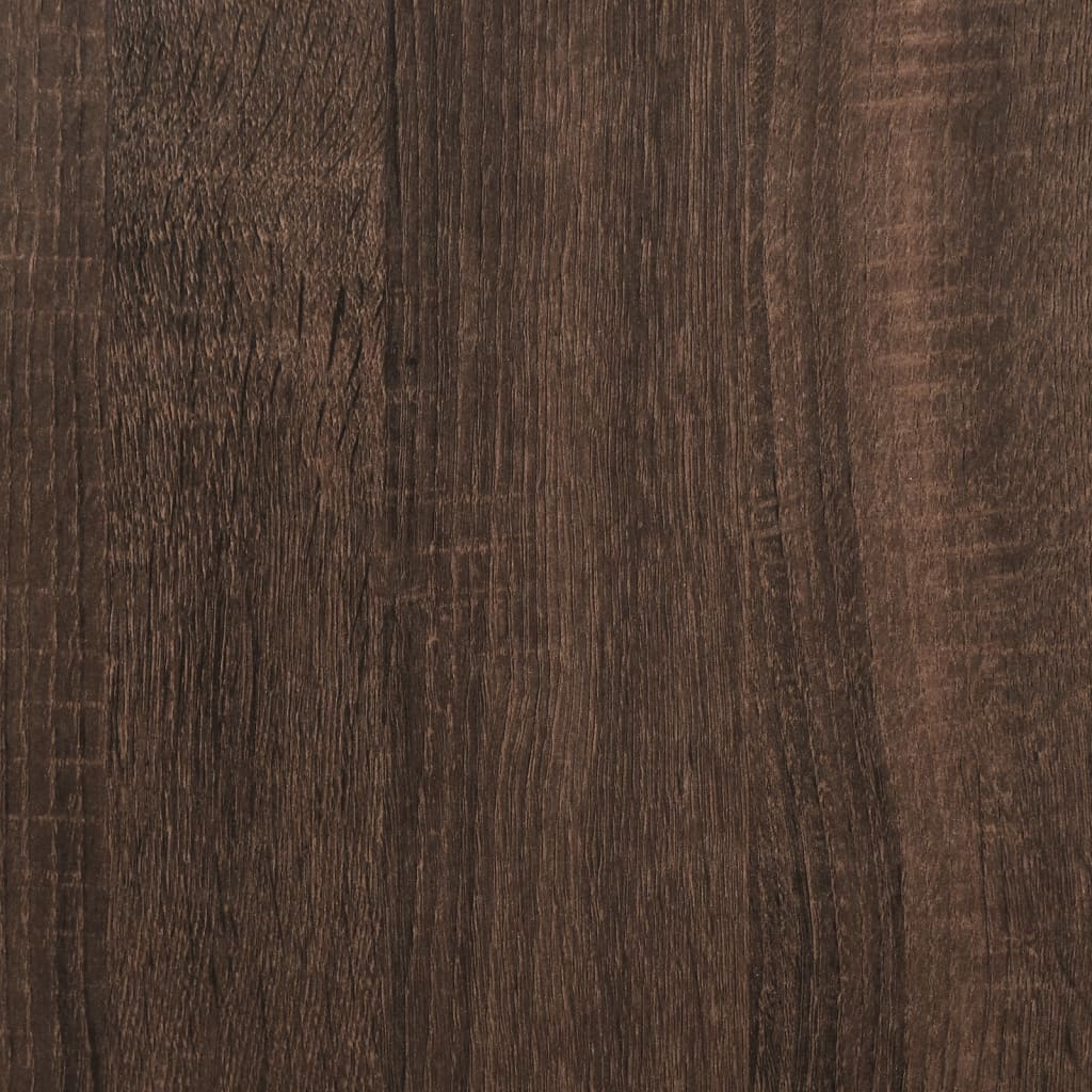 Coffee Table Brown Oak 100x50x50 cm Engineered Wood