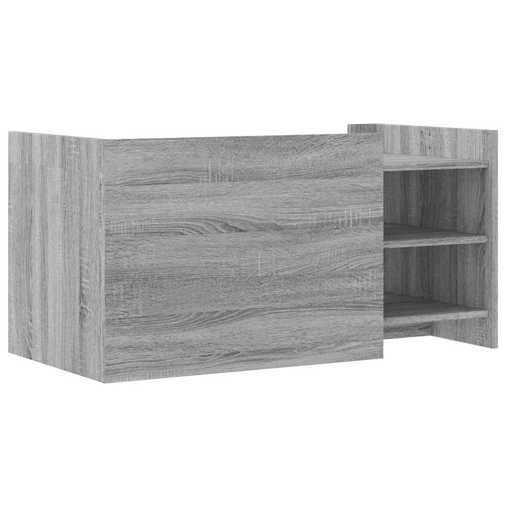 Coffee Table Grey Sonoma 100x50x50 cm Engineered Wood