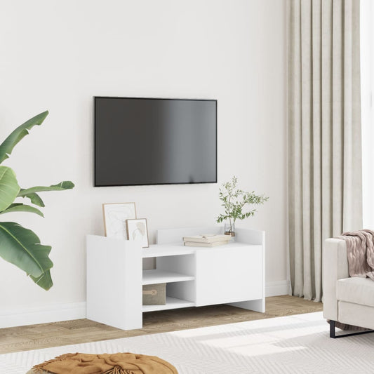 vidaXL TV Cabinet White 80x35x40 cm Engineered Wood