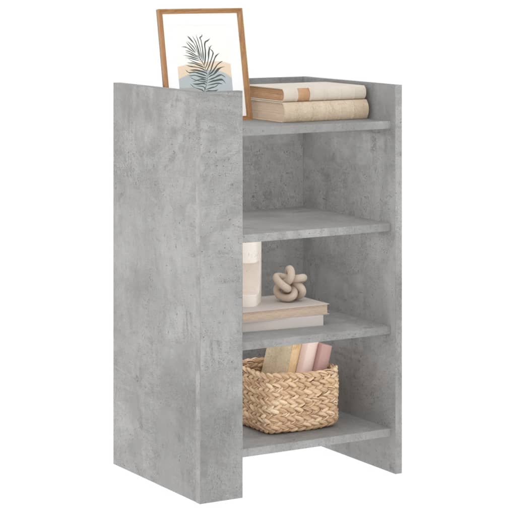 Sideboard Concrete Grey 45x35x75 cm Engineered Wood