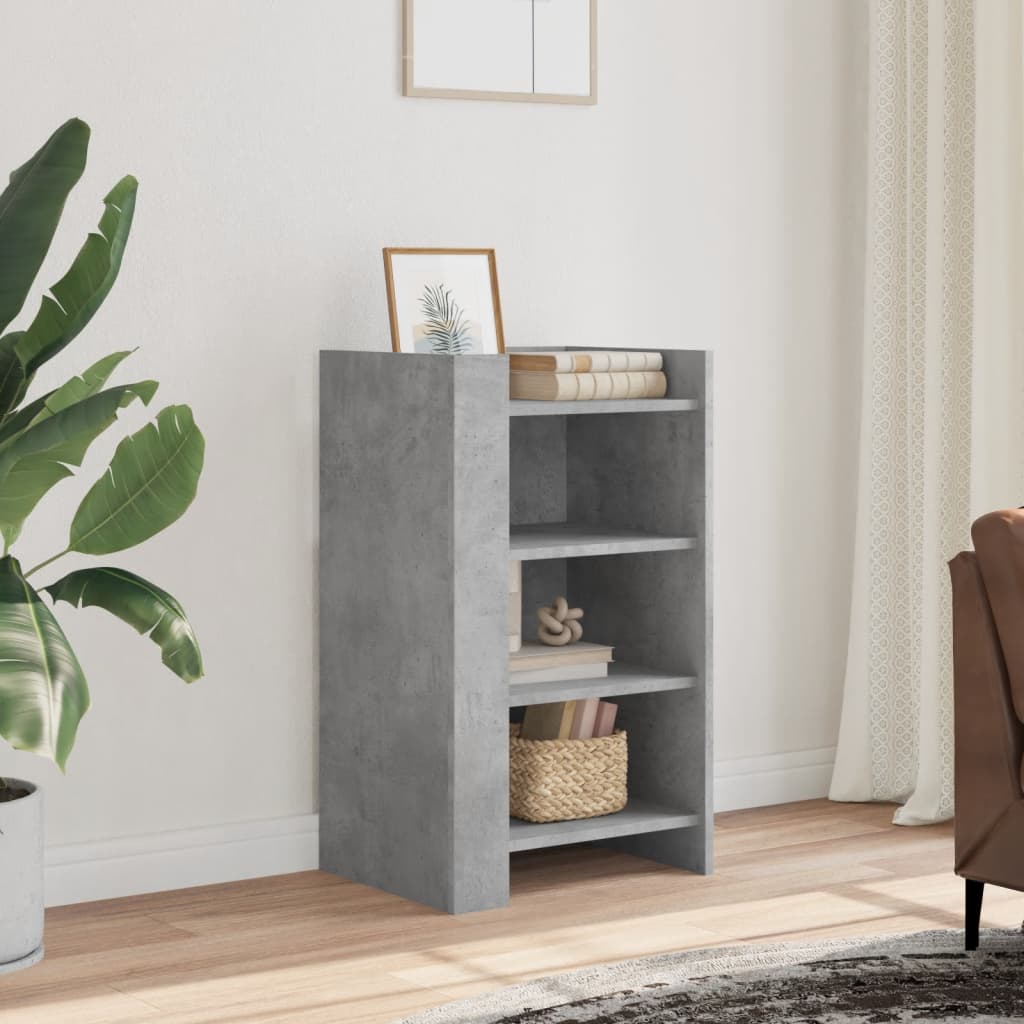 Sideboard Concrete Grey 45x35x75 cm Engineered Wood
