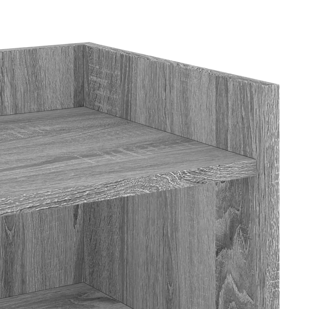 Sideboard Grey Sonoma 45x35x75 cm Engineered Wood