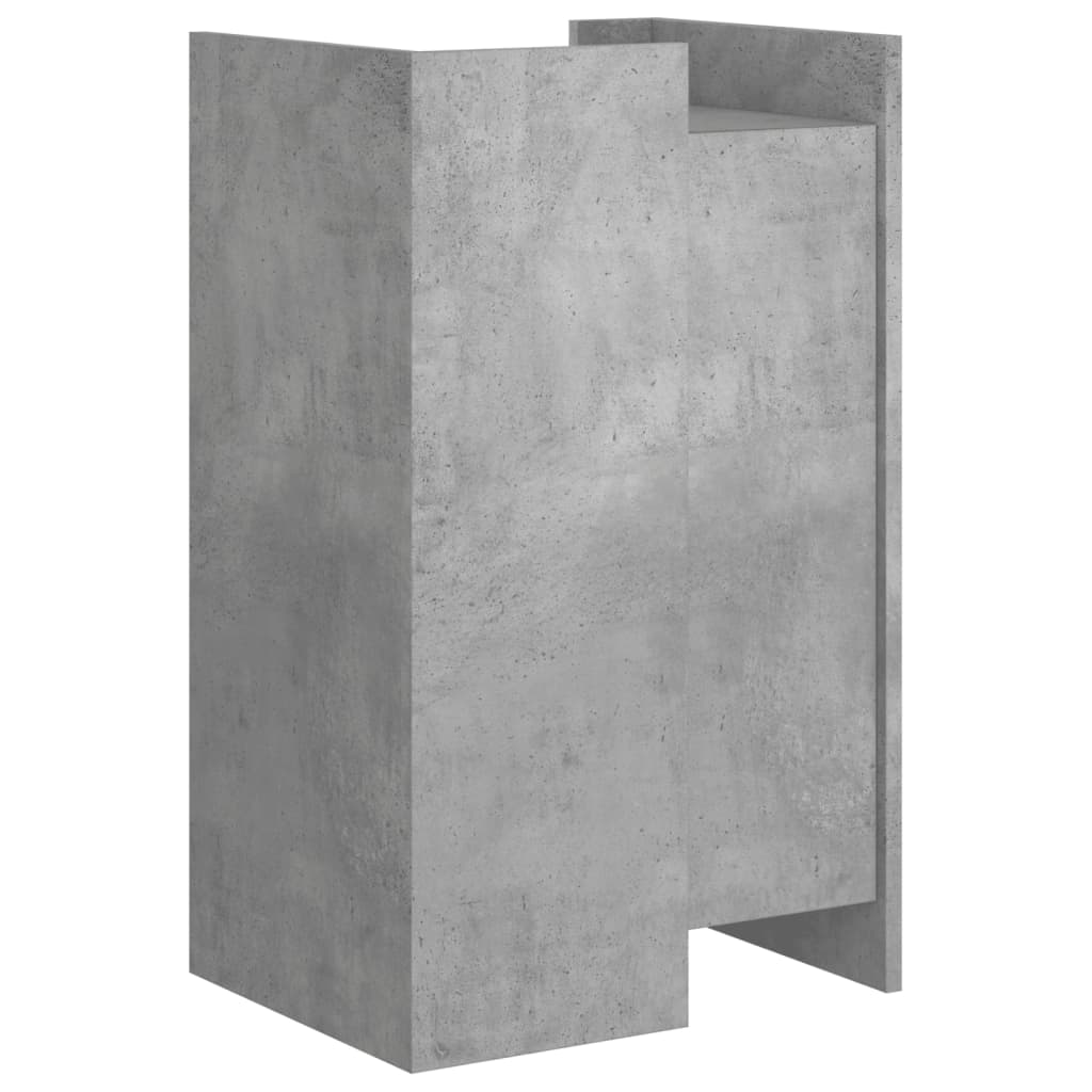 vidaXL Sideboard Concrete Grey 45x35x75 cm Engineered Wood