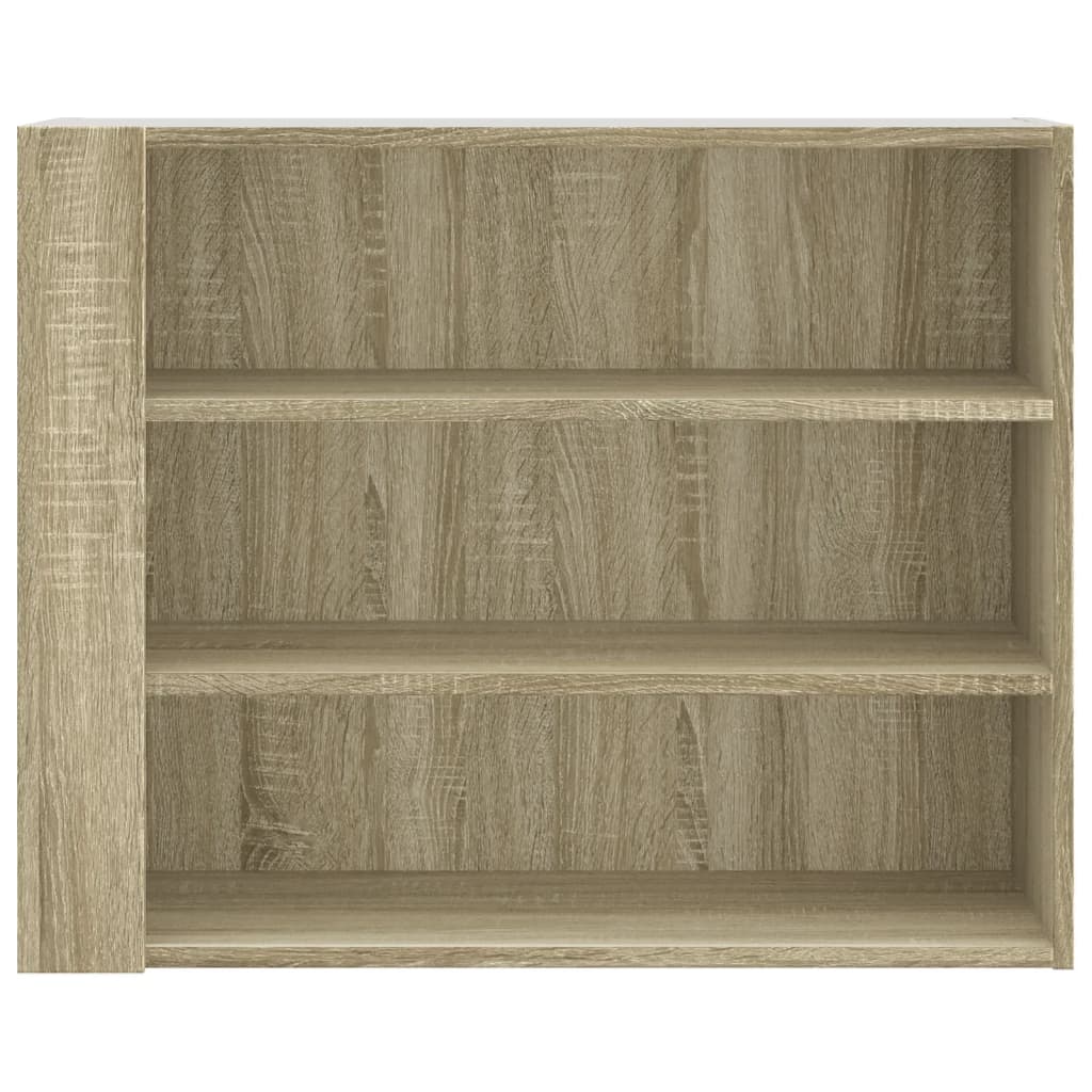 vidaXL Wall Cabinet Sonoma Oak 75x35x60 cm Engineered Wood