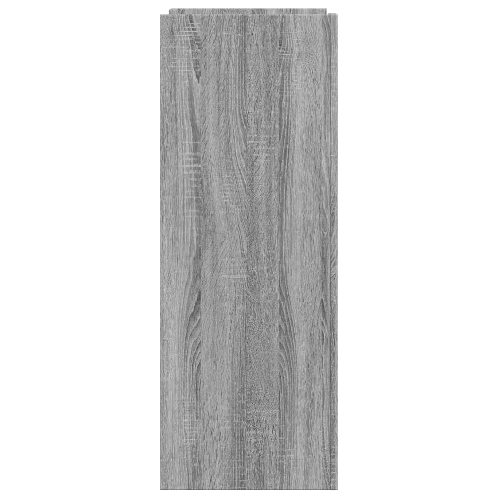 Shoe Cabinet Grey Sonoma 74.5x37.5x100 cm Engineered Wood