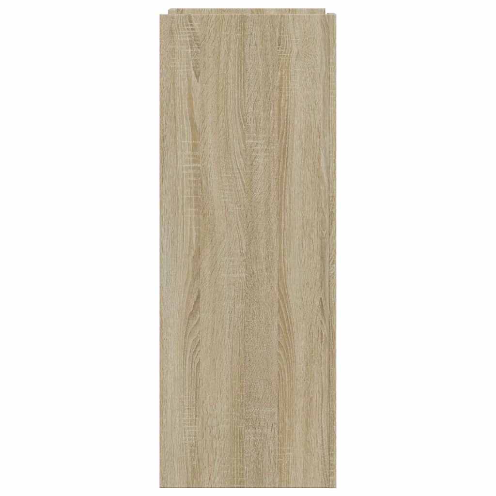 Shoe Cabinet Sonoma Oak 52x37.5x100 cm Engineered Wood