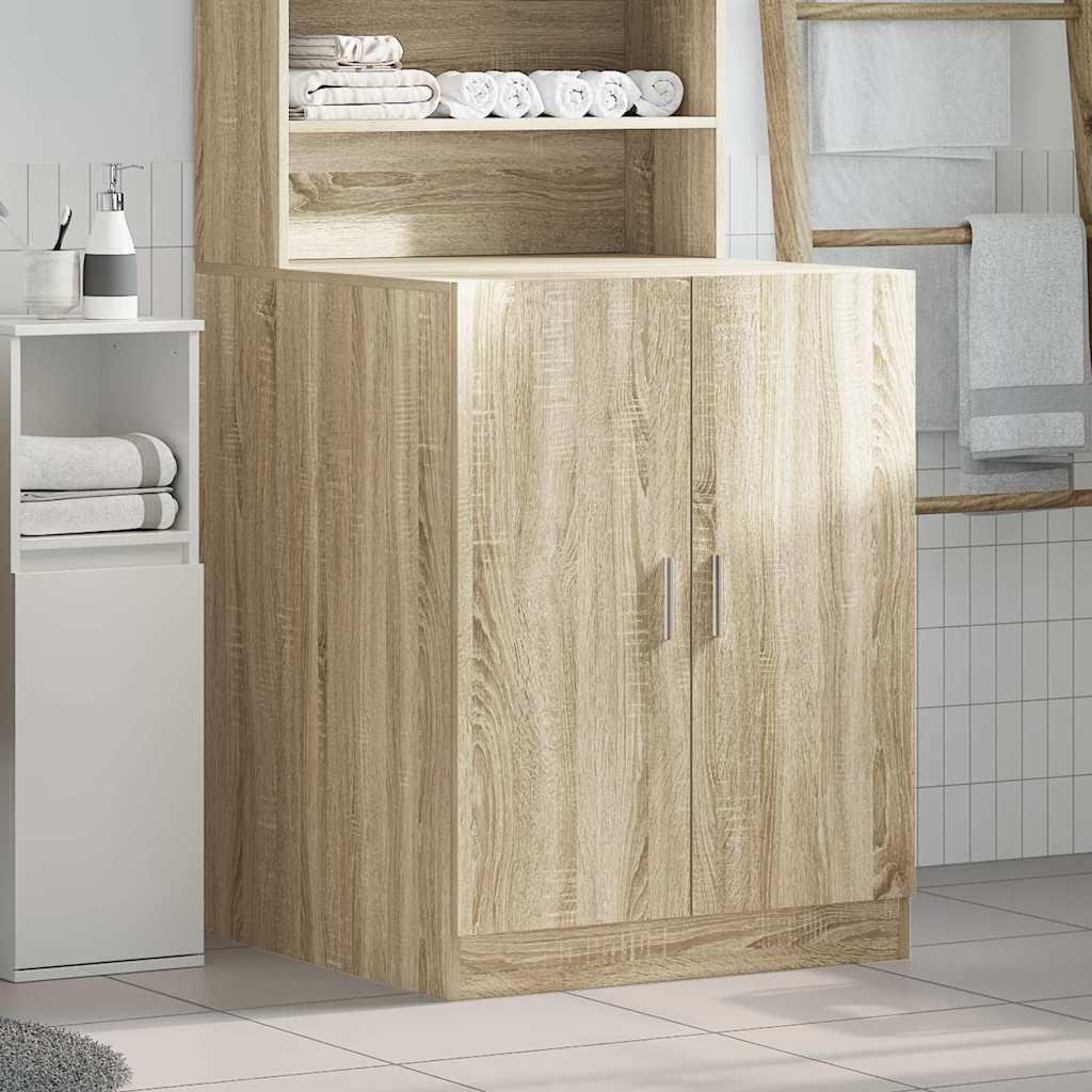 Washing Machine Cabinet Sonoma Oak 70,5x71,5x91,5 cm