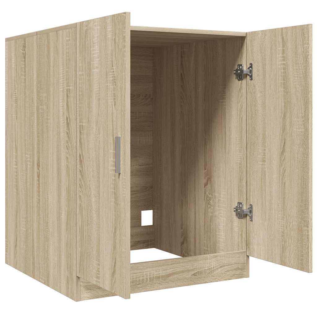 Washing Machine Cabinet Sonoma Oak 70,5x71,5x91,5 cm