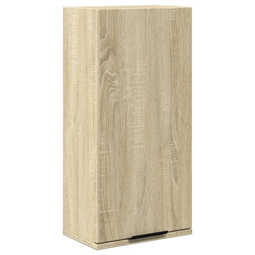 vidaXL Wall-mounted Bathroom Cabinet Sonoma Oak 32x20x67 cm