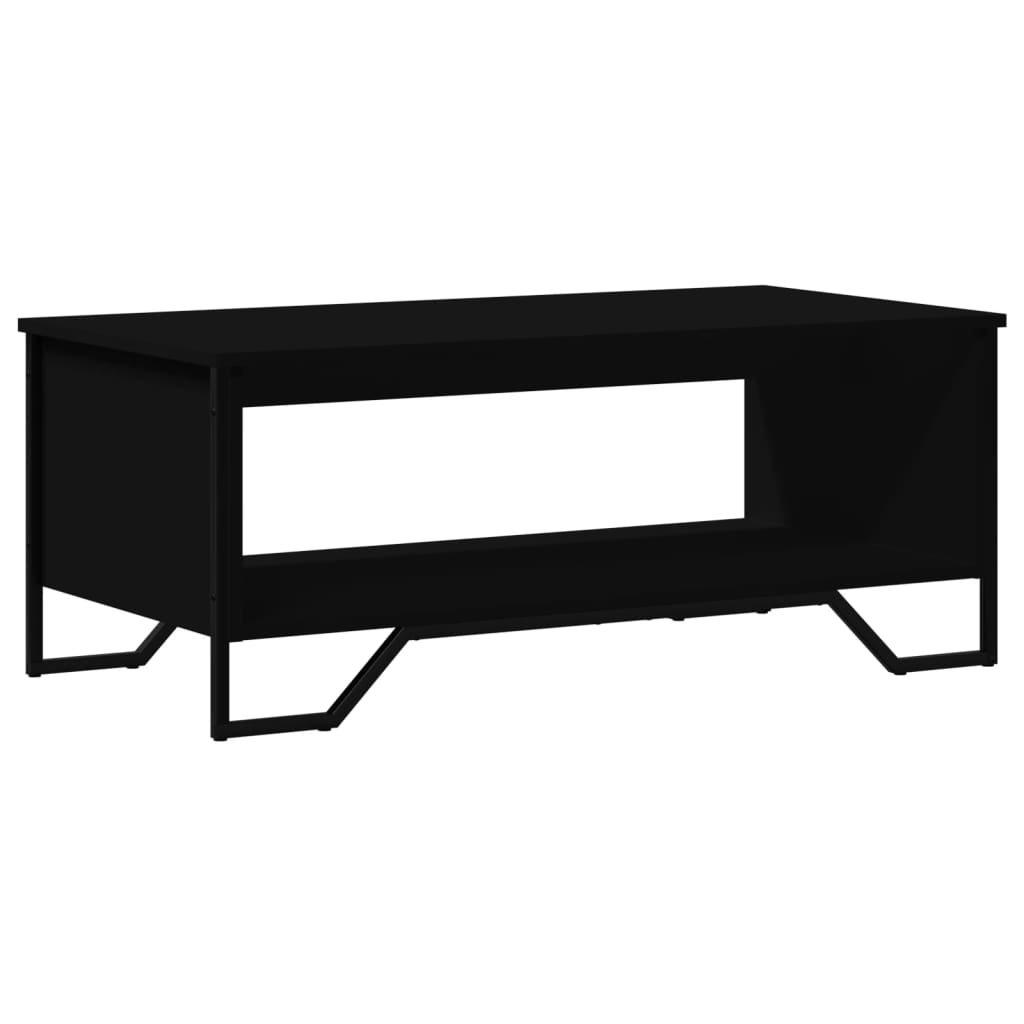 vidaXL Coffee Table Black 100x51x40 cm Engineered Wood