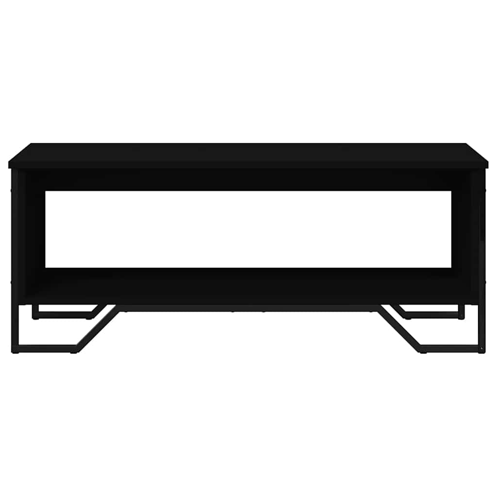 Coffee Table Black 100x51x40 cm Engineered Wood