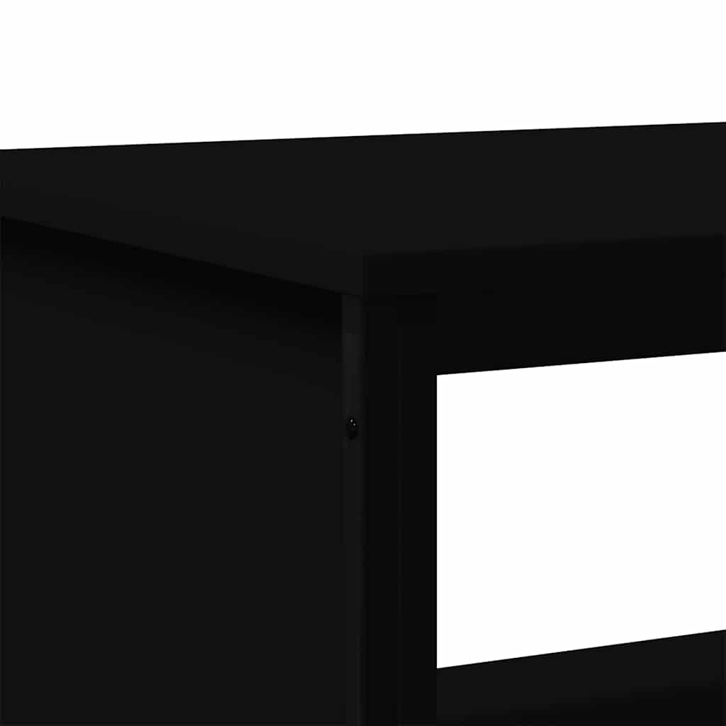 Coffee Table Black 100x51x40 cm Engineered Wood