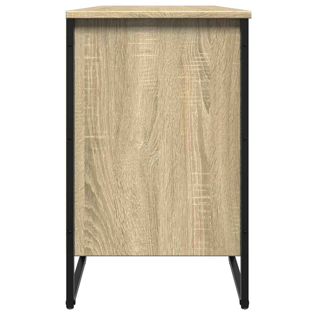 Shoe Cabinet Sonoma Oak 90x38x61.5 cm Engineered Wood