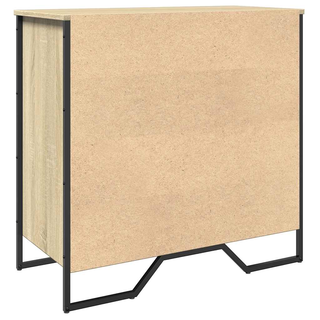 Shoe Cabinet Sonoma Oak 80x38x78 cm Engineered Wood