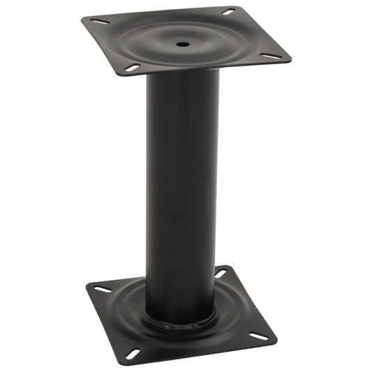 vidaXL Boat Seat Pedestal Black 33 cm Steel