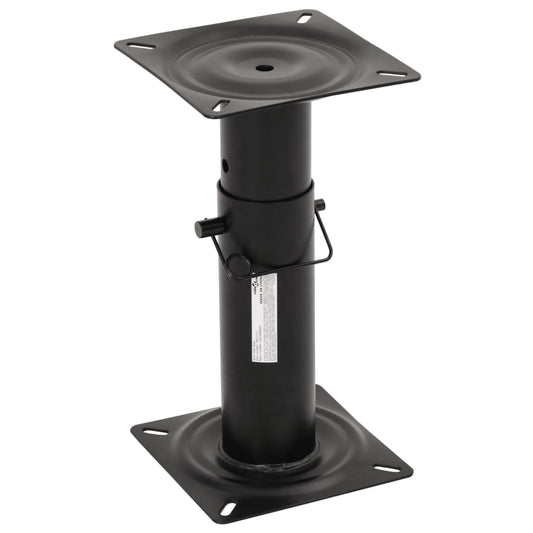 vidaXL Boat Seat Pedestal Adjustable 28-45.5 cm Steel