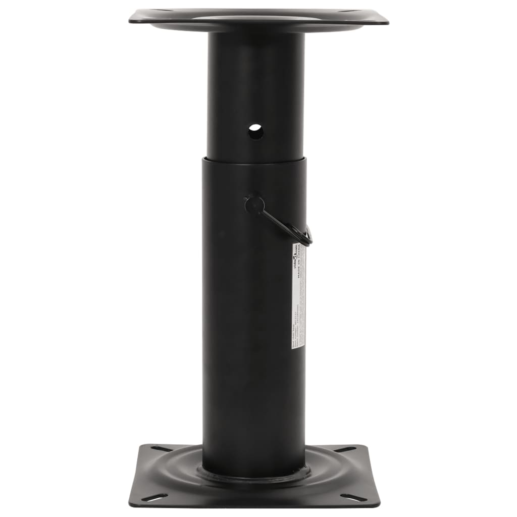 vidaXL Boat Seat Pedestal Adjustable 28-45.5 cm Steel