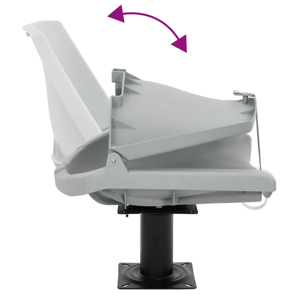 Boat Seat with Pedestal 360° Rotatable