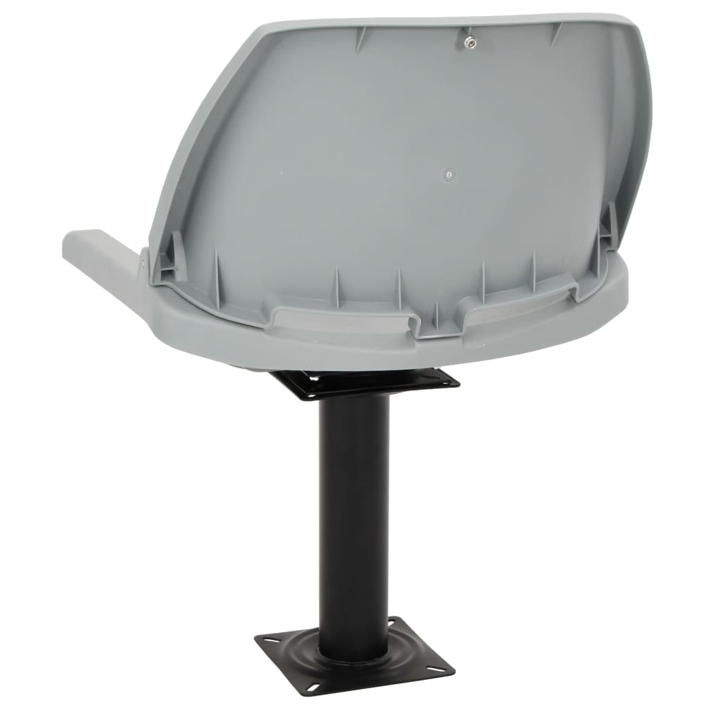 Boat Seats 2 pcs with Pedestal 360° Rotatable