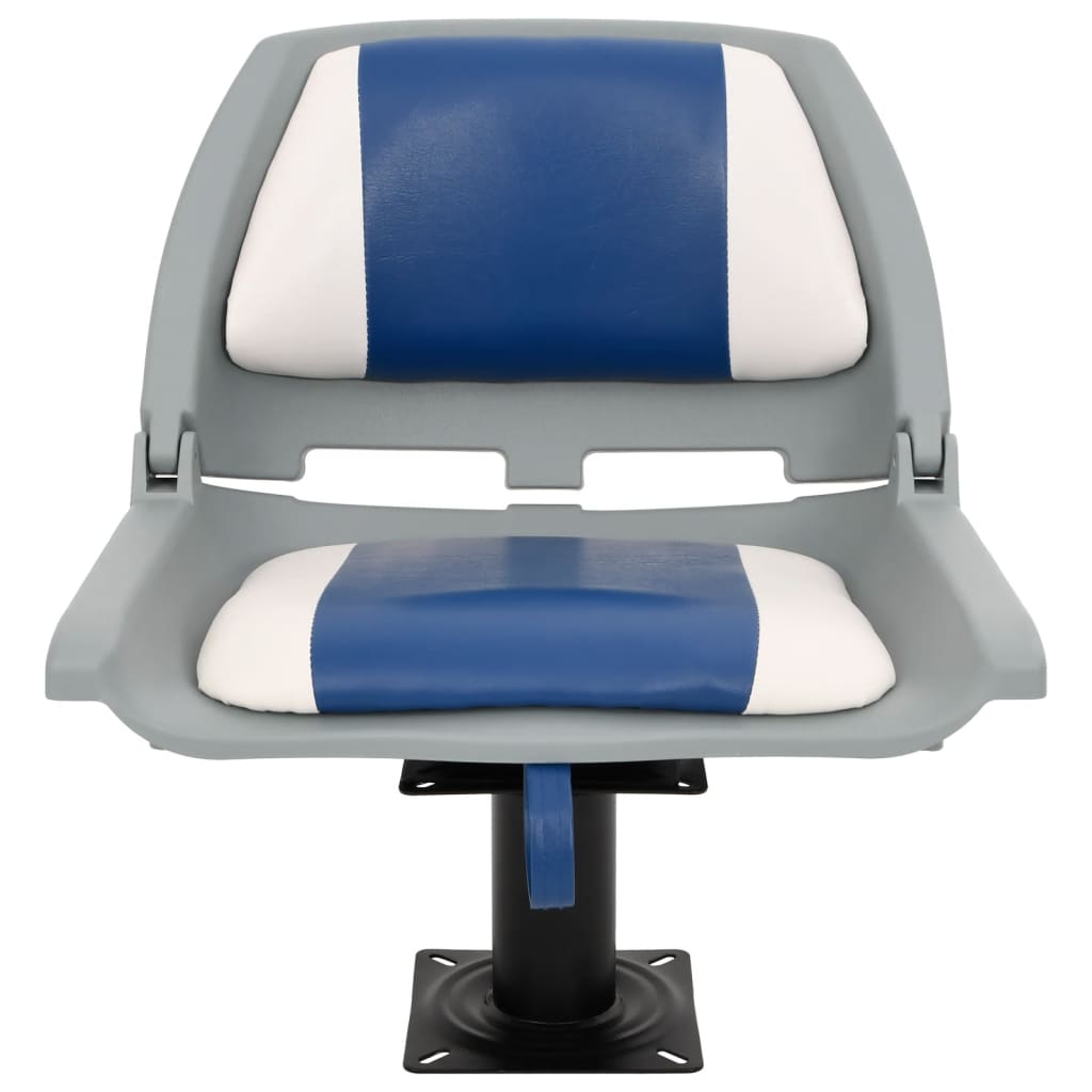 Boat Seats 2 pcs with Pedestal 360° Rotatable