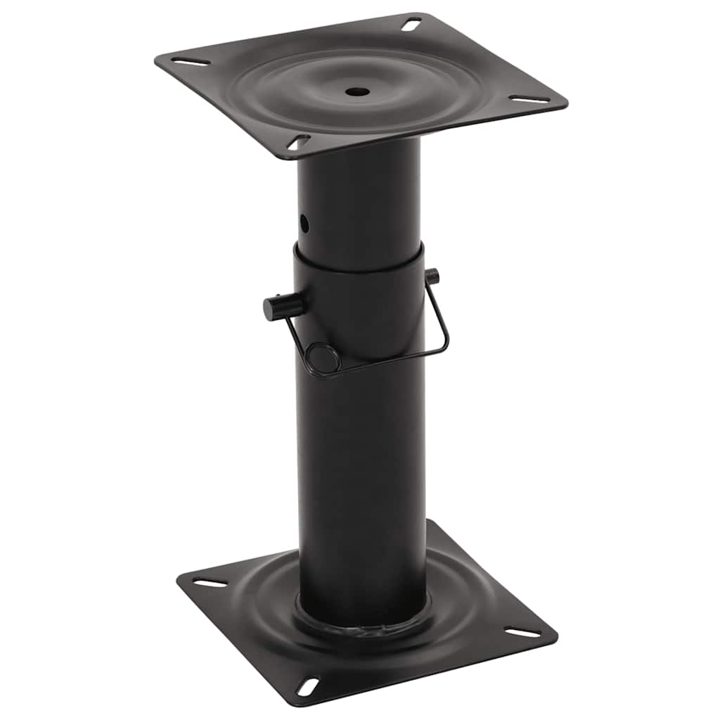 Boat Seats 2 pcs with Pedestal Height Adjustable 360° Rotatable