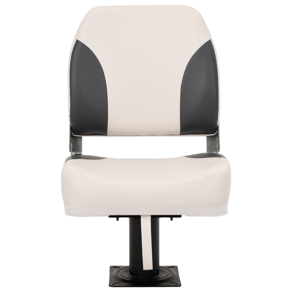 Boat Seats 2 pcs with Pedestal 360° Rotatable