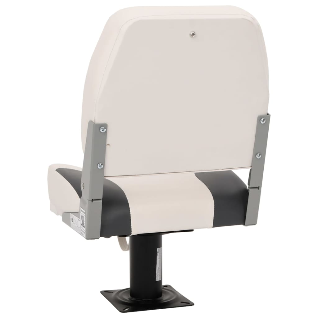 Boat Seats 2 pcs with Pedestal 360° Rotatable