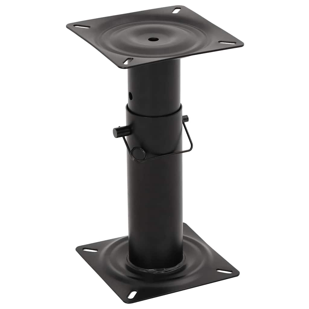 Boat Seats 2 pcs with Pedestal Height Adjustable 360° Rotatable