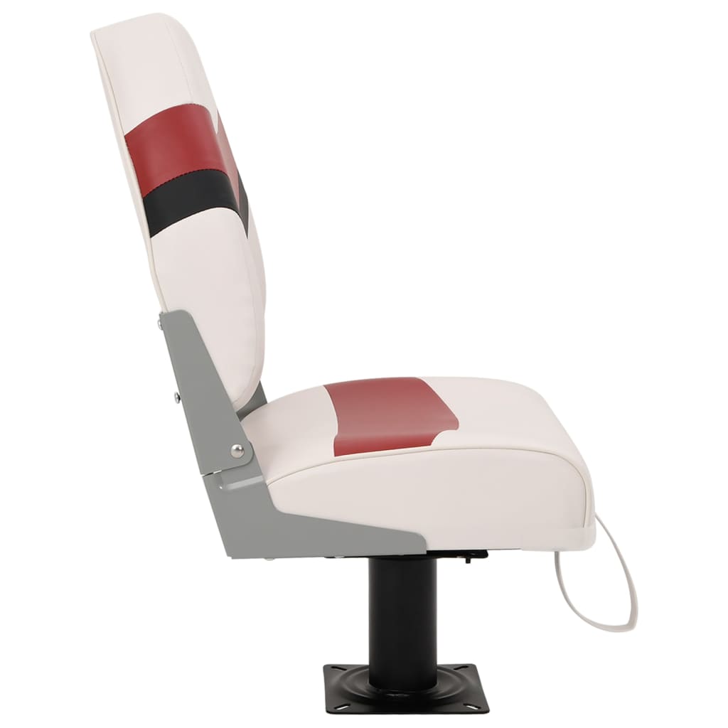 Boat Seats 2 pcs with Pedestal 360° Rotatable