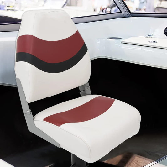 Boat Seats 2 pcs with Pedestal 360° Rotatable
