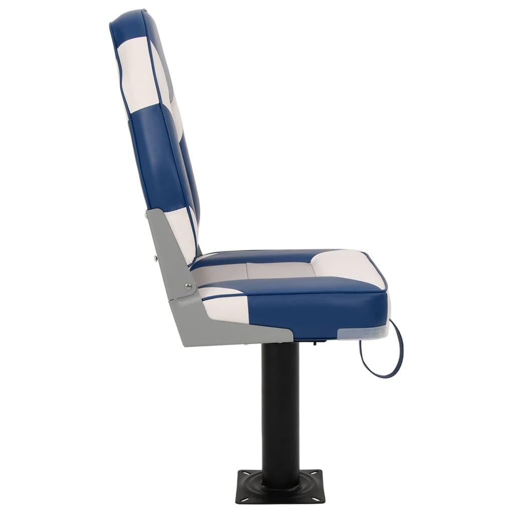 Boat Seats 2 pcs with Pedestal 360° Rotatable