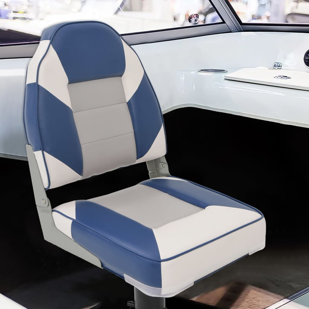 Boat Seats 2 pcs with Pedestal 360° Rotatable