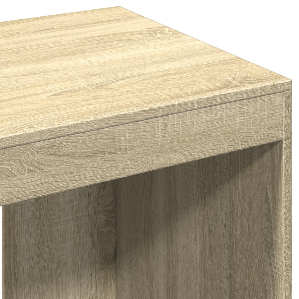 vidaXL Office Desk Sonoma Oak 103.5x56.5x94 cm Engineered Wood