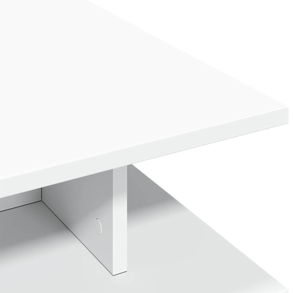 Coffee Table White 102x55x35 cm Engineered Wood