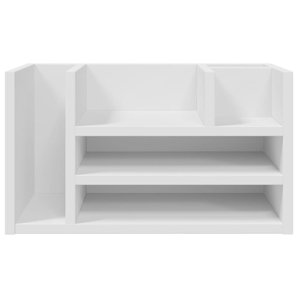 Desk Organiser Concrete Grey 44,5x24x25 cm Engineered Wood