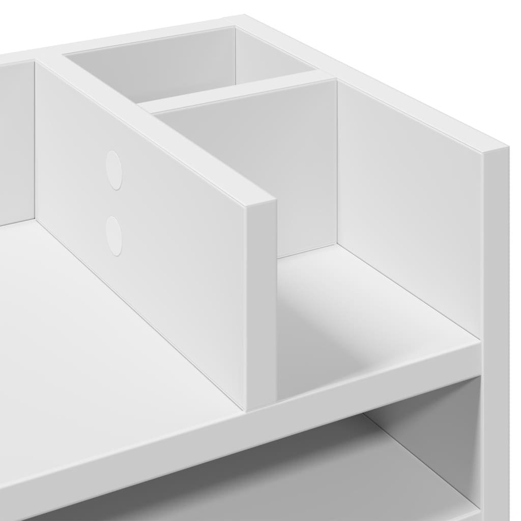 Desk Organiser Concrete Grey 44,5x24x25 cm Engineered Wood